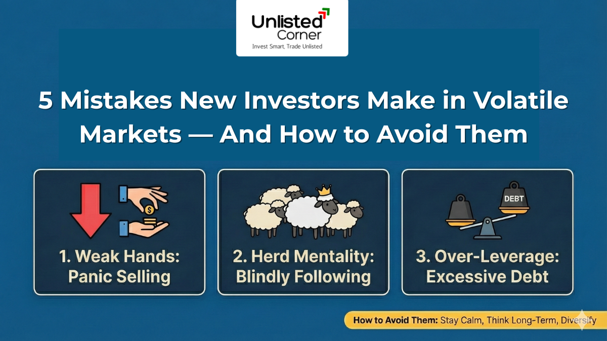 5 Mistakes New Investors Make in Volatile Markets — And How to Avoid Them