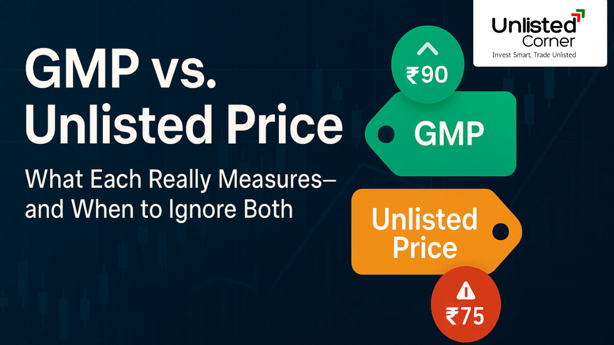 Grey Market Premium (GMP) vs. Unlisted Price: What Each Really Measures—and When to Ignore Both