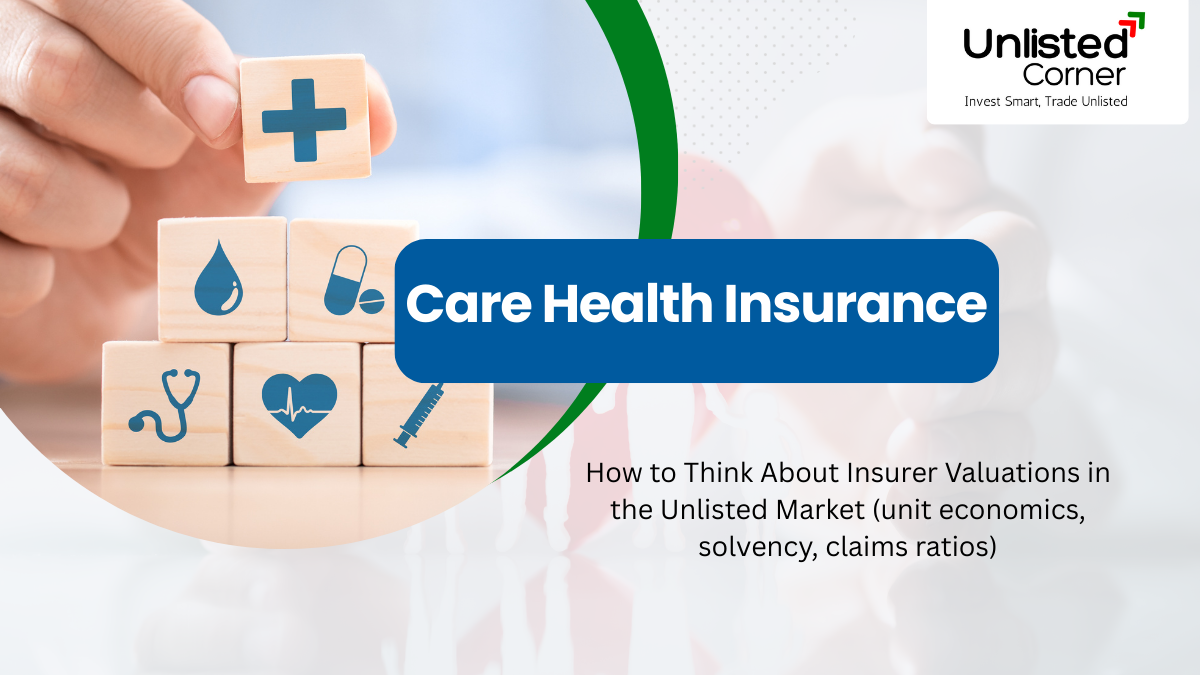 Care Health Insurance: How to Think About Insurer Valuations in the Unlisted Market (unit economics, solvency, claims ratios)