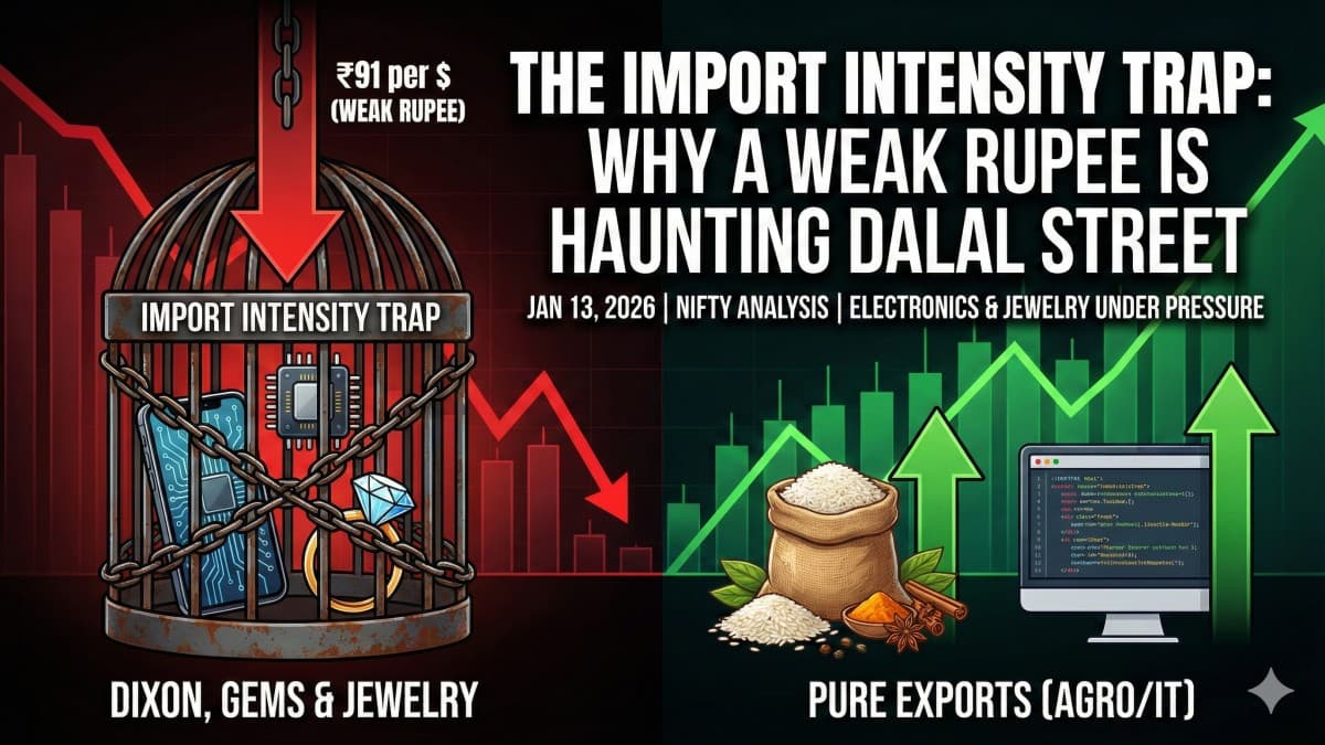 The Import Intensity Trap: Why a Weak Rupee is the New "Ghost" Haunting Dalal Street
