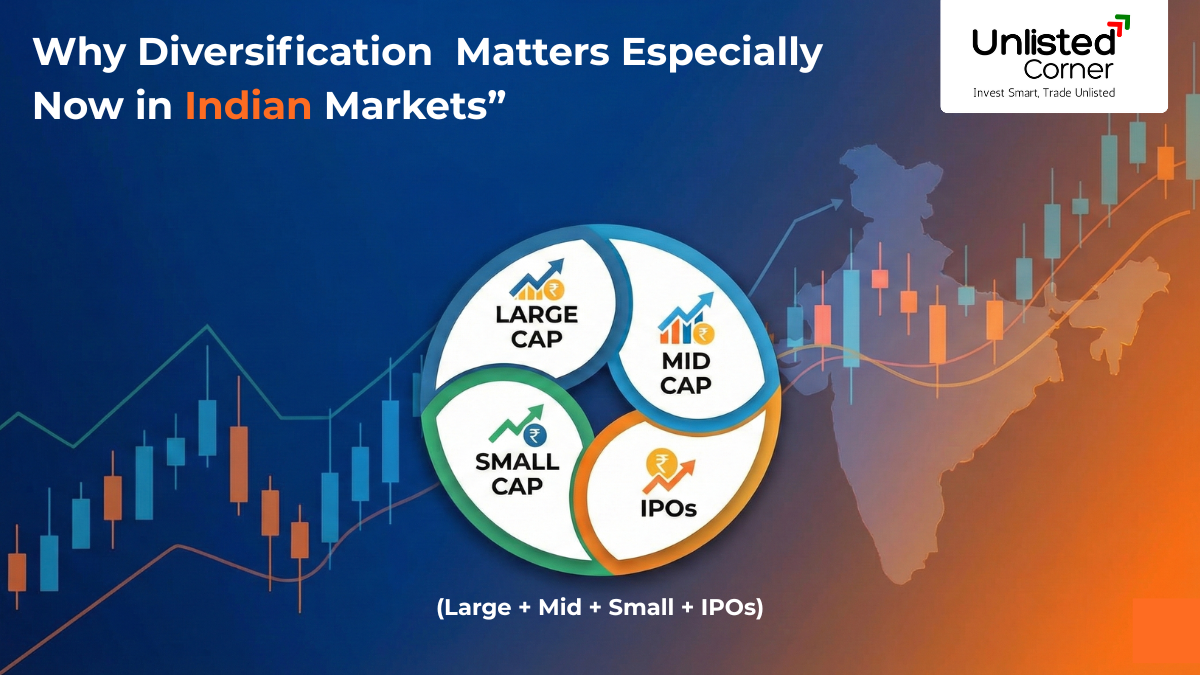 Why Diversification (Large + Mid + Small + IPOs) Matters Especially Now in Indian Markets